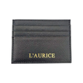 Leather Card Holder Black