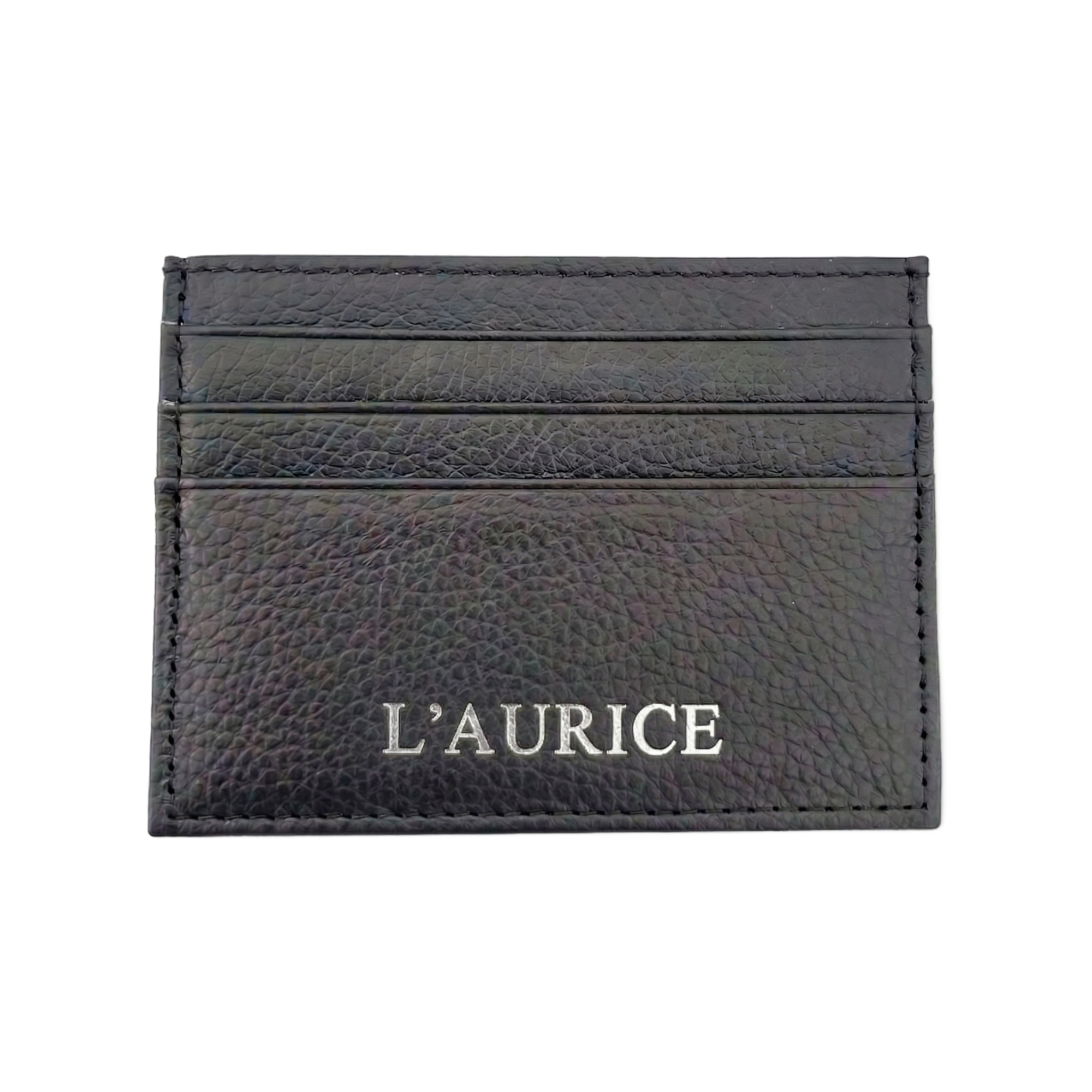 Leather Card Holder Black