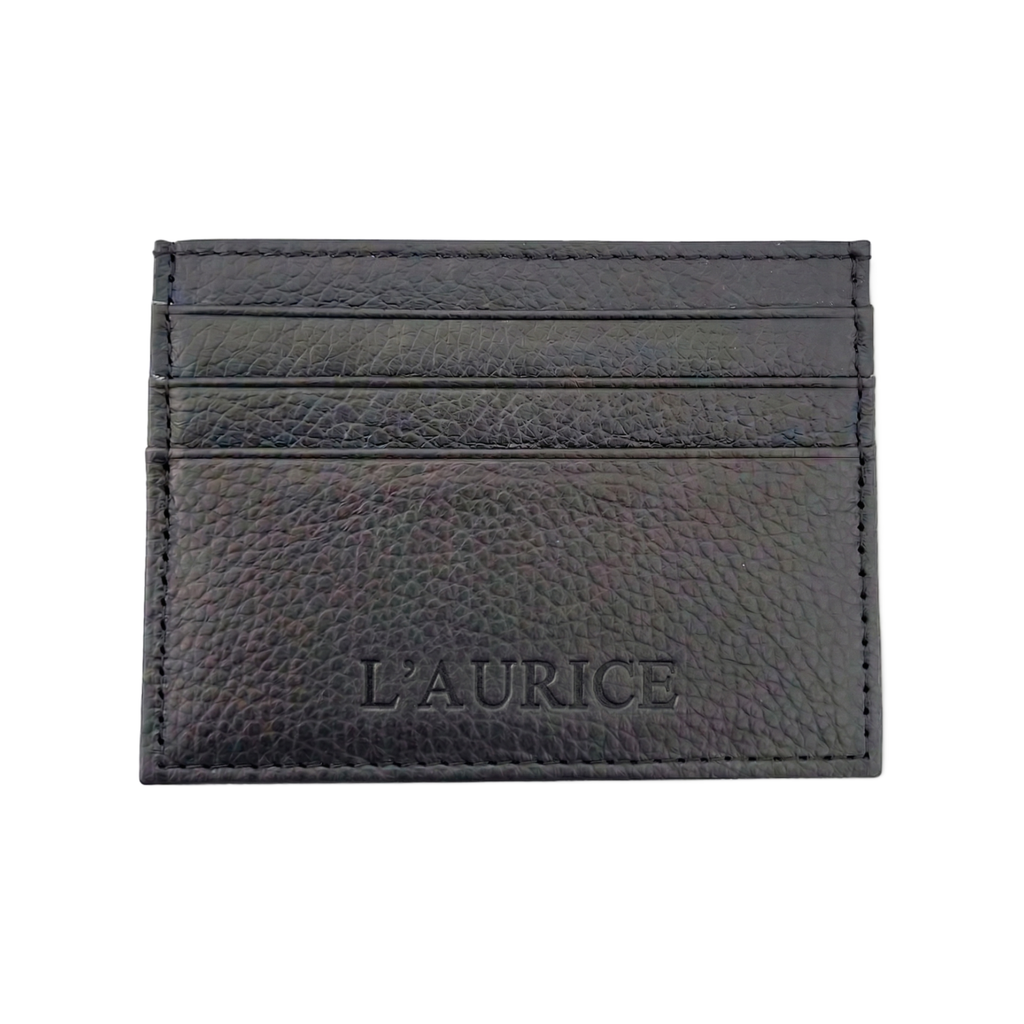 Leather Card Holder Black