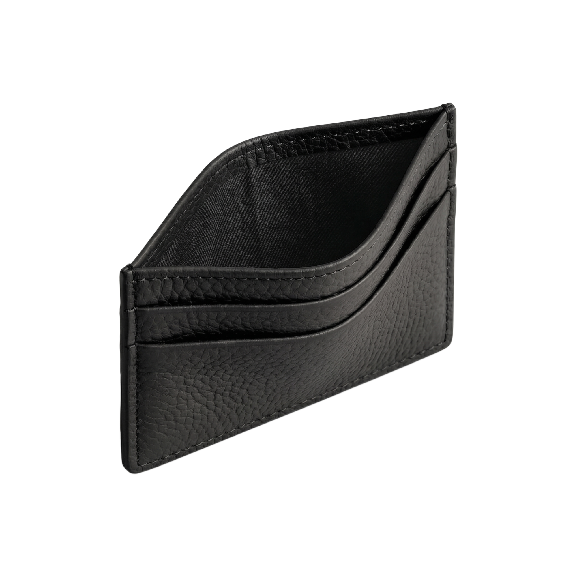 Leather Card Holder Black