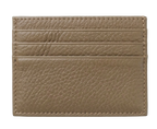 L’Aurice Signature Handcrafted Leather Card Holder Dark Khaki