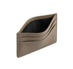 L’Aurice Signature Handcrafted Leather Card Holder Dark Khaki