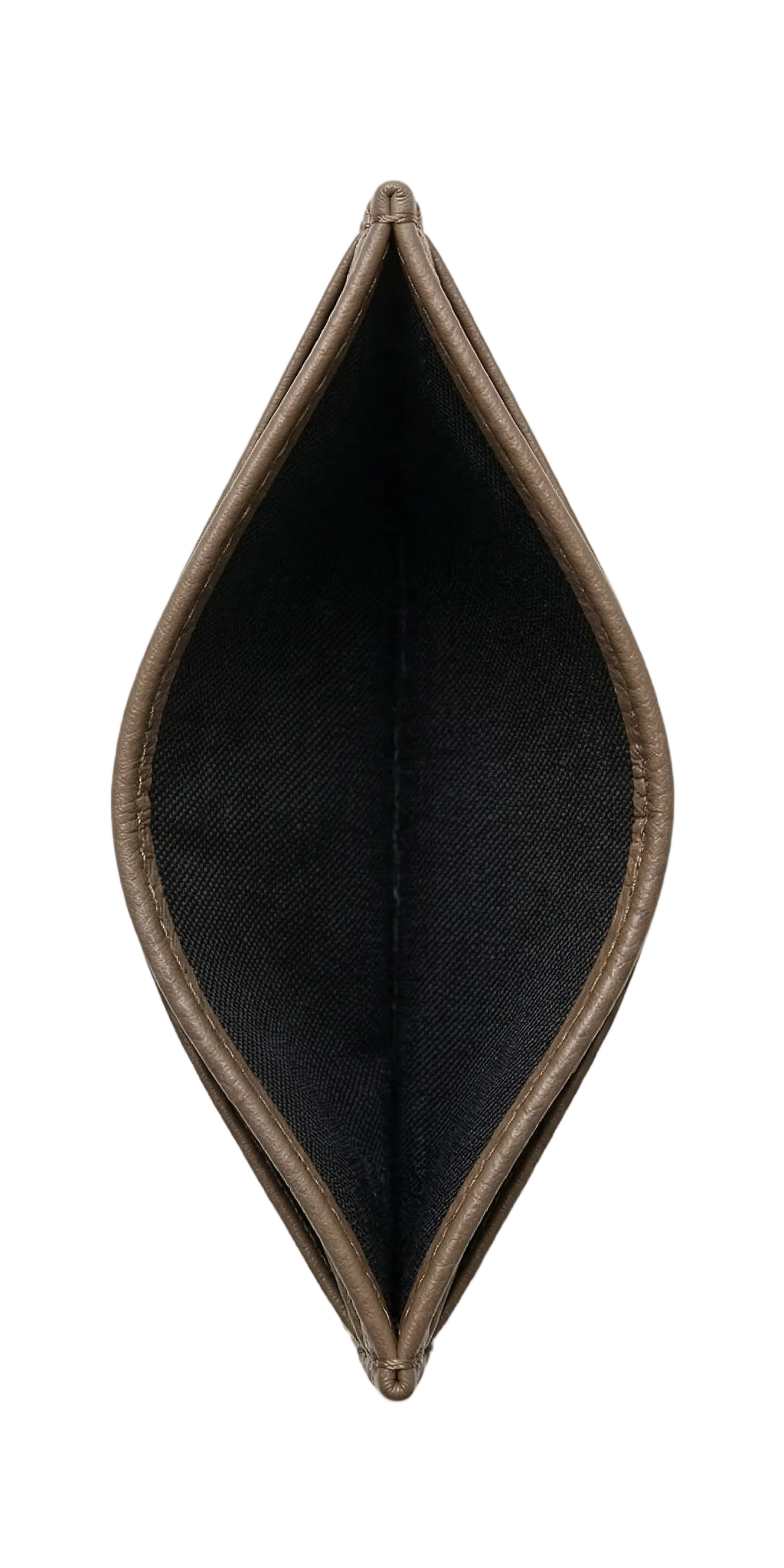 L’Aurice Signature Handcrafted Leather Card Holder Dark Khaki